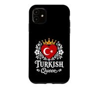 Turkish Queen Turkey Flag Proud Turkish Woman Coque pour iPhone 11