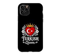 Turkish Queen Turkey Flag Proud Turkish Woman Coque pour iPhone 11 Pro