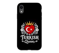 Turkish Queen Turkey Flag Proud Turkish Woman Coque pour iPhone XR