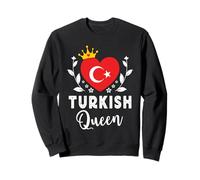 Turkish Queen Turkey Flag Proud Turkish Woman Sweatshirt