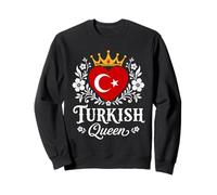 Turkish Queen Turkey Flag Proud Turkish Woman Sweatshirt