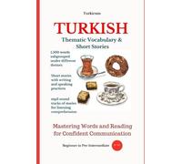 Turkish: Thematic Vocabulary And Short Stories