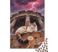 Turkish Van 1000 Pièces Puzzles pour Adultes,Architecture Ancienne Un Jeu De Dexérité Très Difficile Puzzle en Bois Jeu ÉduChatif Et Stimulant l'art De La Décoration Moderne 1000pcs (75x50cm)