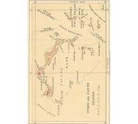 Turks and Caicos Map Journal: Vintage Map Notebook