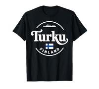 Turku Finlande City Travel Nordic Destination T-Shirt