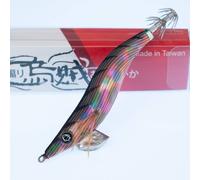 Turlutte RUI SQUID JIG KR132 SIZE RED BACK RAINBOW BELLY