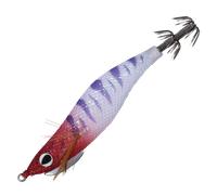 Turlutte Squid Seeker Dropper 2.5 #01 Luminescence rouge/blanc-vert