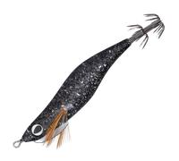 Turlutte Squid Seeker Dropper 2.5 #09 Caille Noir Vert Luminescence