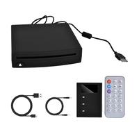 Turmegtt Lecteur CD pour Voiture, Ordinateur, Télévision, avec avec USB 2.0, Lecteur DVD Externe Portable Universel, Ordinateur, Externe TV, Compatible avec La Radio De Voiture Android(Noir)