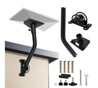 Turmegtt Support Starlink Gen 3, RéGlable à 360° Fixation Starlink avec Adaptateur pour Tube, Internet Satellite Kit Complet pour Support Mural, Compatible Avec Les Antennes Gen 3 Standard