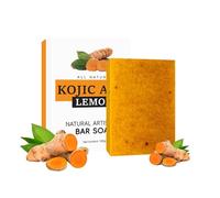 Turmented Soap for the Face,Kojic/Turmeric Acid Soap,Dissolving of Dark Stains for the Face and Body,Intimate Areas,Underarms,Turmeric Face Wash Reduces Acne,Narrowing of Pores (1PCS)