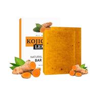 Turmented Soap for the Face,Kojic/Turmeric Acid Soap,Dissolving of Dark Stains for the Face and Body,Intimate Areas,Underarms,Turmeric Face Wash Reduces Acne,Narrowing of Pores (2PCS)