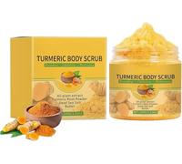 Turmeric Body Scrub - Natural Moisturizing Exfoliating Scrub,Turmeric Exfoliating BodyScrub,Gentle Nourishes Skin,Deep Cleansing,Smooth & Glowing Beauty Skin,Body Exfoliator for All Skin Types (1Pcs)