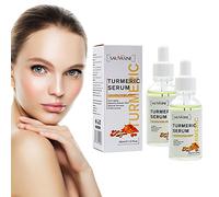 Turmeric Dark Spot Corrector Serum, 2Pcs Sérum Visage Réparateur au Curcuma Naturel, Sérum Éclaircissant Correcteur de Taches Brunes, Sérum correcteur de taches brunes au curcuma, Turmeric Face Serum