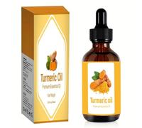 Turmeric Essential Oil For Face, Body Premium Essential Oil, Turmeric Savon, Set Hydratante Curcuma, Curcuma SéRum Correcteur Taches, Peau Ferme Et RepulpéE SéRums Pour Le Visage Au Curcuma (C, m)
