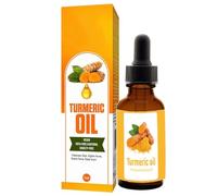 Turmeric Essential Oil For Face, Body Premium Essential Oil, Turmeric Savon, Set Hydratante Curcuma, Curcuma SéRum Correcteur Taches, Peau Ferme Et RepulpéE SéRums Pour Le Visage Au Curcuma (B, m)