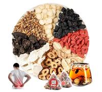 Turmeric Kidney Tea Formula Ginseng Eight Treasures, Turmeric Kidney Tea Formula, Nnatural Ingredients, Traditional Chinese Herbs for Men & Women (40Bags)