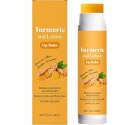 Turmeric Lipstick, Natural Dark Lips Repair Balm, Deep Hydrating & Nourishing, Increase Elasticity, Glossy Shine, For Dry, Cracked, and Dull Lips (1 Pcs)