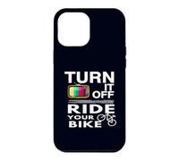 Turn It Off Ride Your Bike Costume Amusant pour Amateurs de vélo Coque pour iPhone 12 Pro Max