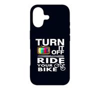 Turn It Off Ride Your Bike Costume Amusant pour Amateurs de vélo Coque pour iPhone 17