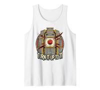 Turn It Up to 11 Ampwor Rock Loud Music Lover Fan Ampwor Débardeur