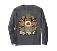 Turn It Up to 11 Ampwor Rock Loud Music Lover Fan Ampwor Manche Longue