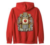 Turn It Up to 11 Ampwor Rock Loud Music Lover Fan Ampwor Sweat à Capuche