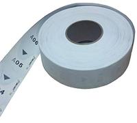 Turn-o-matic Nombre Tickets-t80-blue (5 rouleaux, 3000/Rouleau)