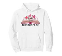 Turn The Page Book Lovers Reading Bookish Items Books Themed Sweat à Capuche