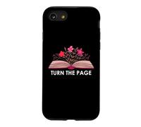 Turn The Page Book Theme Bookish Items Books Lovers Reading Coque pour iPhone SE (2020) / 7/8