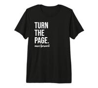 Turn The Page Shirt,Let's Turn The Page Tshirt,Turn The Page T-Shirt Haut de Gamme
