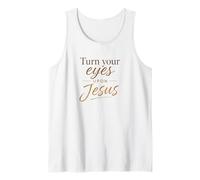 Turn Your Eyes Upon Jesus - Christian Faith Evangelism Débardeur