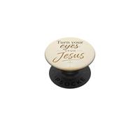 Turn Your Eyes Upon Jesus - Christian Faith Evangelism PopSockets PopGrip Adhésif