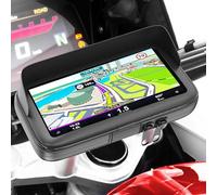 Turnaroundtech Support Telephone Moto Velo Etanche Connexion Rapide Coque avec Visiere antireflet valable pour Les Smartphones jusqu'a 7,5" Fixation de Guidon incassable