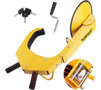 TURNART Antivol de roue de voiture, immobilisateurs, antivol de pneu, griffes de roues de remorquage, réglables, griffes de stationnement, pour voitures, camions, SUVs