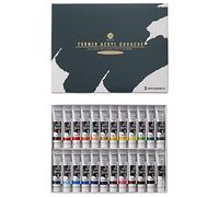 Turner Bicycles Gouache acrylique Coffret 24 couleurs pour école Import Japon