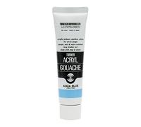 Turner : Acrylic Gouache Paint : 40ml : Aqua Blue 151