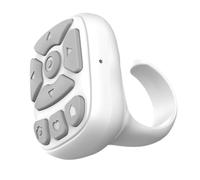Turner De La Page Distante - Bouton De Clicker Sans Fil, Contrôleur De Diapositive Du Doigt | Outil De Présentation Rechargeable, Fonctionnalité De Couple Multi-appareils, Télécommande Pratique Pour F