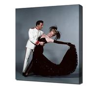 Turner Lana Merry Widow The Vintage 02 - Impression sur toile sur un cadre en bois - Image parfaite pour la décoration murale
