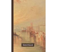 Turner Sketchbook - HARDCOVER: Awesome A5 sketch book and drawing pad. A blank notebook (with a picture frame on each page) is pocket sized (6inx9in) ... (A5) and make a great gift for any artist.