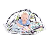 Turnhallen-Spielmatten Für Kleinkinder, 7-in-1-Aktivitätsspielzeugset Für Kleine Mädchen, Weiches, Bequemes, Waschbares Kleinkindspielzeug Für Die Visuelle, Hörende, Sensorische Und Motorische Entwick