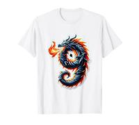 Turning 9 Years Old Dragon Fête d'anniversaire pour garçon et fille T-Shirt