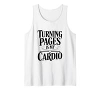 Turning Pages est Mon Amateur de Livres de Cardio Débardeur