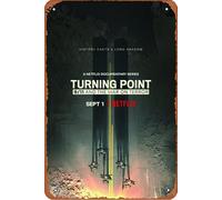 Turning Point: 9/11 and the War on Terror - Plaque en métal - 20,3 x 30,5 cm - Décoration murale rétro vintage