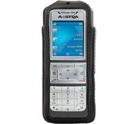 Turnline Étui En Cuir Véritable Pour Aastra 630 / 630d / 632d, Mitel 630 / 630d / 632d / 632d2 / 632dt [Cuir Véritable, Clip Ceinture Rotatif À 8 Niveaux, Fabriqué À La Main En Europe, Noir