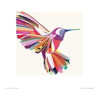 Turnowsky (Fancy Feathers 40 x 40 cm Toile Imprimée