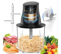 TURNRISE Hachoir Électrique Hachoir à Viande Polyvalent 250w Mixeur Hachoir Electrique Food Processor Hachoir a Viande Mixer Cuisine Hachoir àViande Pour Poitrine de Poulet Viande Fruits Légumes Noix
