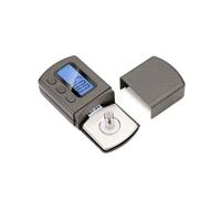Turntable Stylus Force Scale 0.01g Accuracy Portable Backlight Phonograph Needle Pressure Gauge for Turntable Stylus