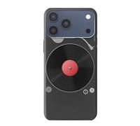 Turntable Vinyl Record Player Graphic Etui Coque Housse pour iPhone 17 Pro Max