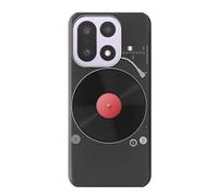 Turntable Vinyl Record Player Graphic Etui Coque Housse pour OnePlus 15